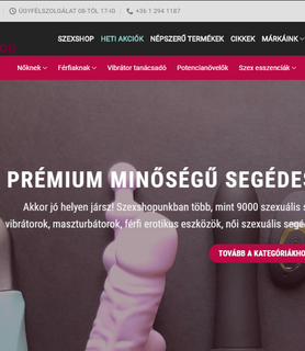 Intimwebshop - Budapest XIII.